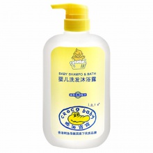 【美妆一号自营】鳄鱼宝宝婴儿洗发沐浴露650ml（J77174）