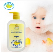 【美妆一号自营】鳄鱼宝宝婴儿洗发沐浴露650ml（J77174）