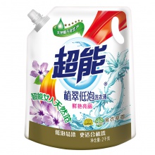 【美妆一号商城】超能植翠低泡洗衣液鲜艳亮丽2kg*2椰油低泡护衣护色