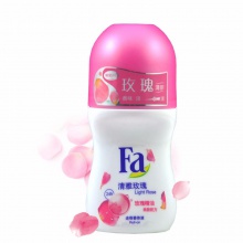 【美妆一号商城】Fa走珠香体液-清雅玫瑰50ml（33128）