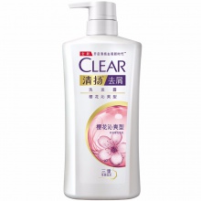 【美妆一号商城】清扬洗发水樱花沁爽750ml（24187）