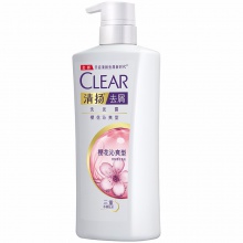 【美妆一号商城】清扬洗发水樱花沁爽750ml（24187）