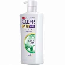 【美妆一号商城】清扬洗发水冰爽薄荷750ml（19220）