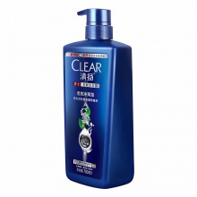 【美妆一号商城】清扬洗发水男士活碳净爽750ml（15352）