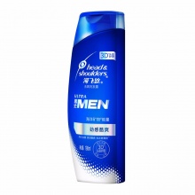 【美妆一号商城】海飞丝男士洗发水 劲感酷爽/活力酷爽190ml