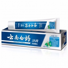 【美妆一号商城】云南白药牙膏135gX3支 （冬青香型）天然美白 新老包装随机发货