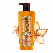 【美妆一号商城】欧莱雅（LOREAL）精油润养去屑洗发水700ml（深层滋养干枯补水洗发露）（新老包装随机发货）02419